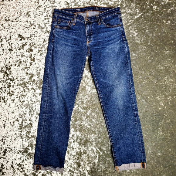 AG Adriano Goldschmied The Stilt Cigarette Leg Ankle Jeans - Picture 1 of 7